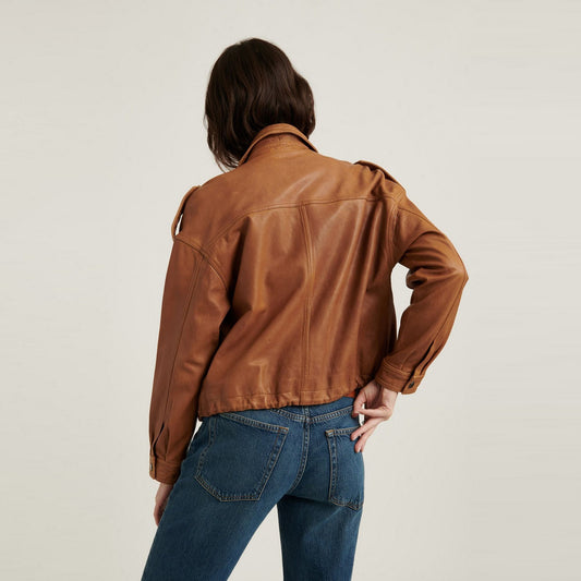 Women Stylish Brown Jacket