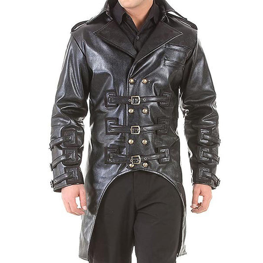 Post-Apocalyptic Steampunk Punk Trench Coat - Edgy and Stylish Post-Apocalyptic Steampunk Punk Trench Coat - Edgy and Stylish