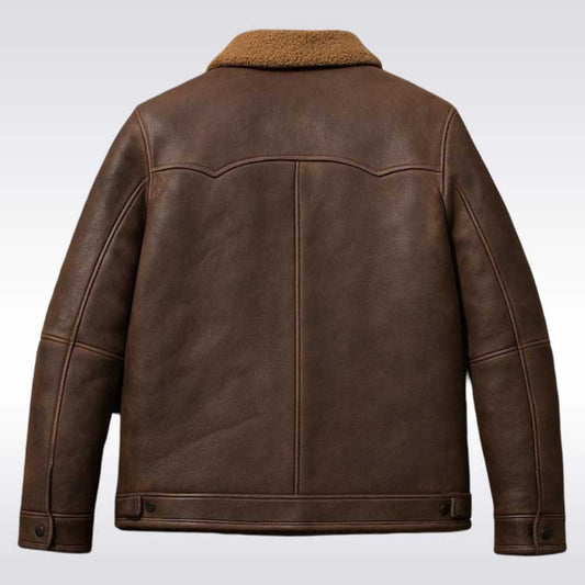 Rancher’s Leather Shearling Jacket Men