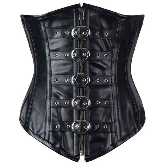 Real Leather Underbust Corset Real Leather Underbust Corset