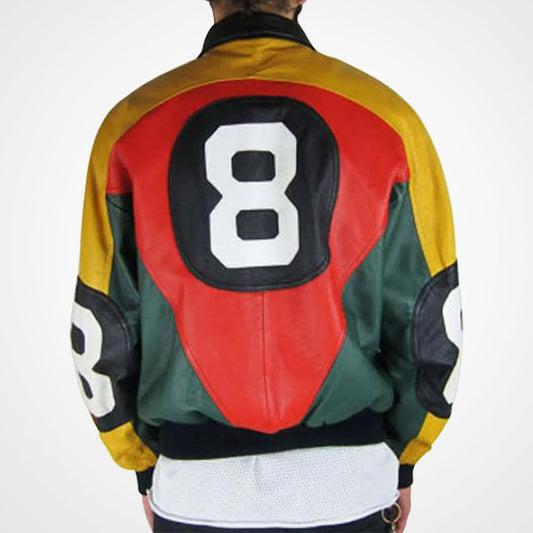 seinfeld 8 ball leather jacket