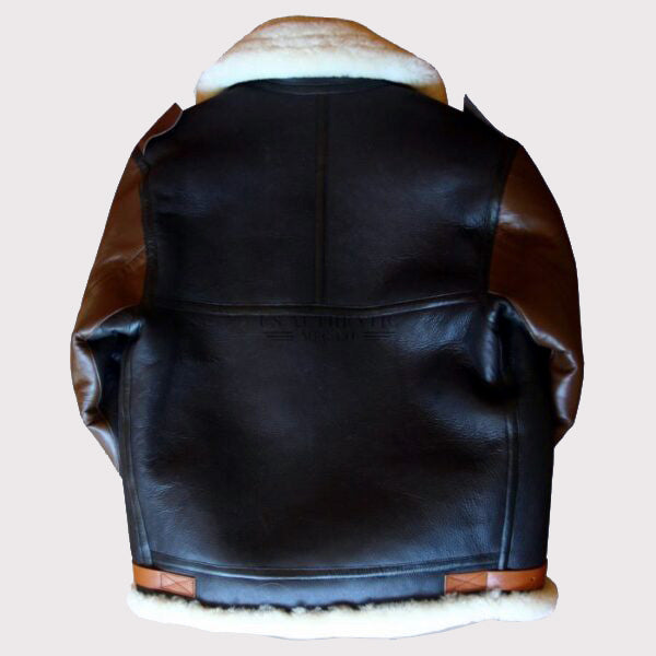 Shearling B3 Flight Jacket - Classic Aviator Style!