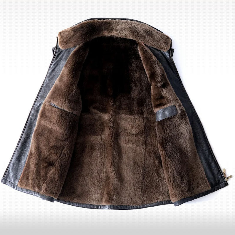 Men's Shearling Sheepskin Vest