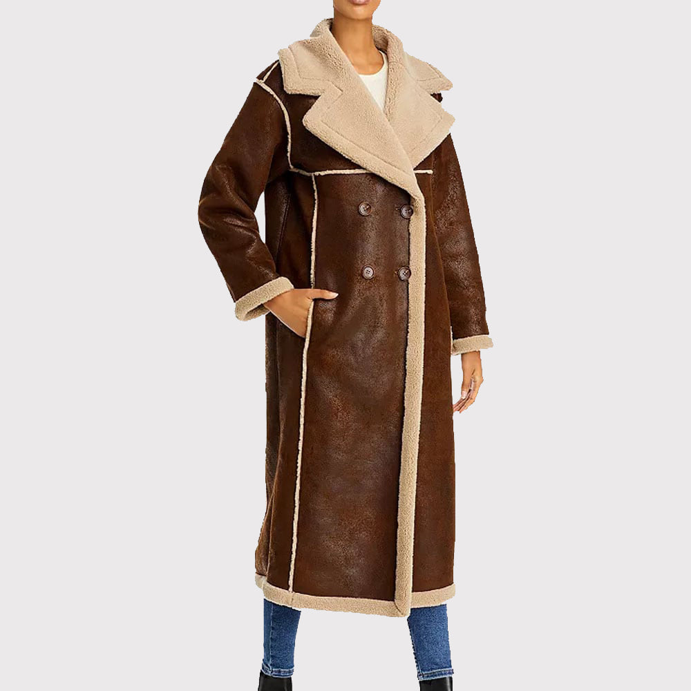 Simon Miller Jetz Faux Shearling Coat - Winter Fashion