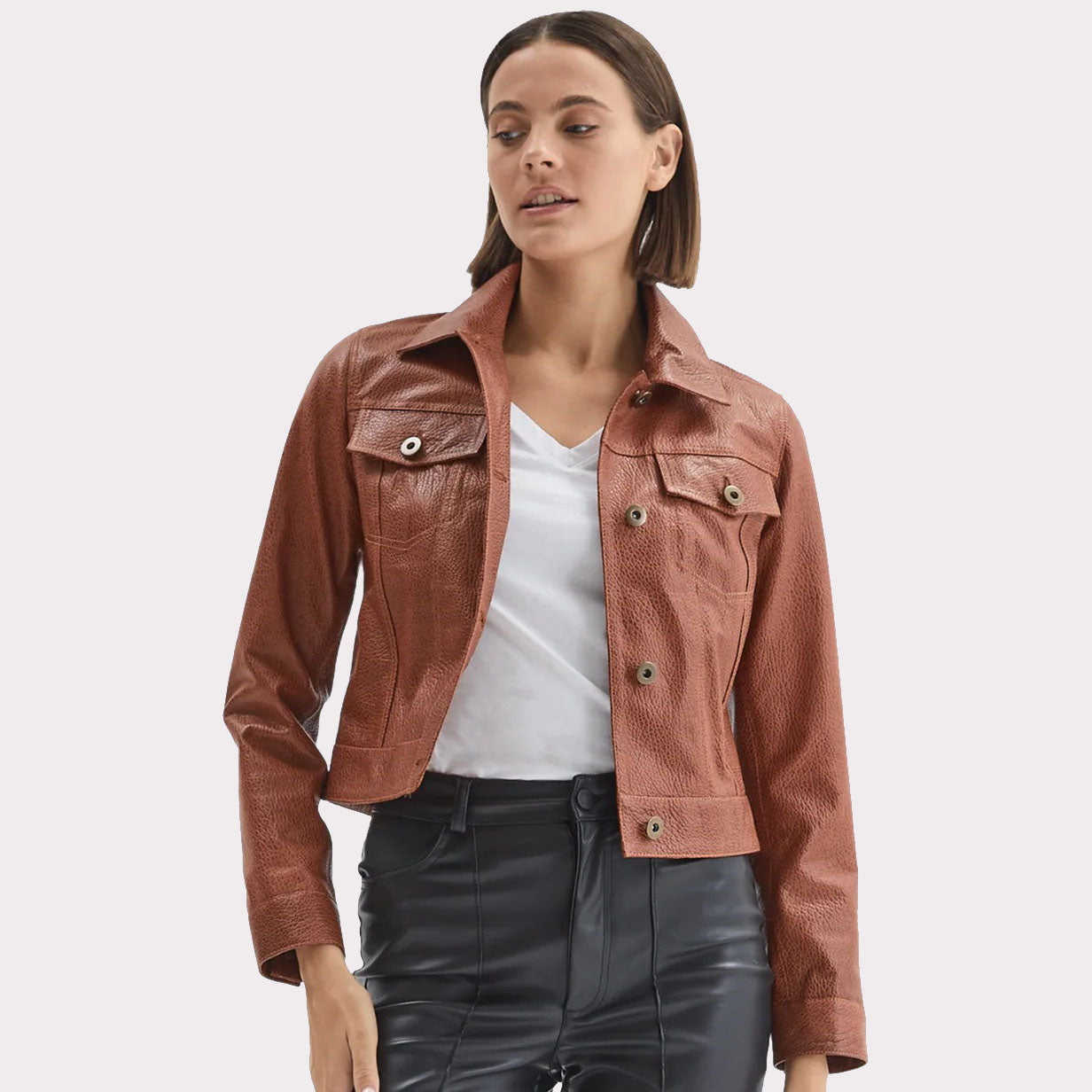 Whiskey Western Women's Leather Jacket