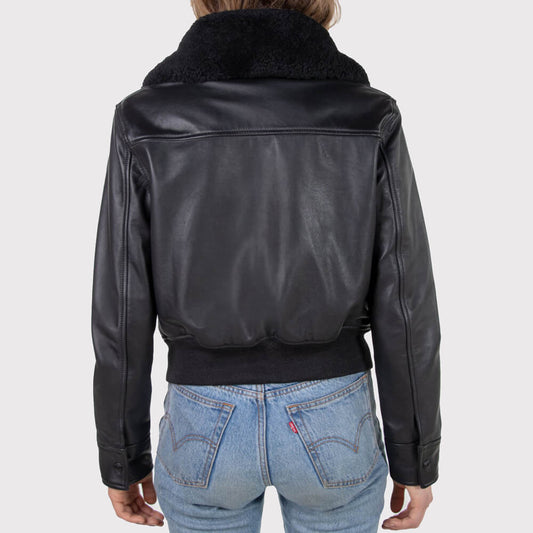 Black Shearling Jacket