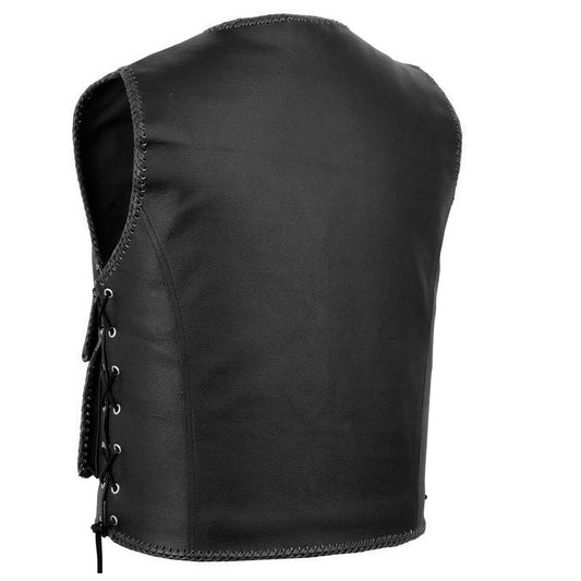 Native American Motorcycle Leather Vest