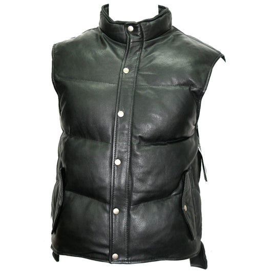 Men Gilets Body Warmer Leather Waistcoat Men Gilets Body Warmer Leather Waistcoat Utility Leather Vest For Sale