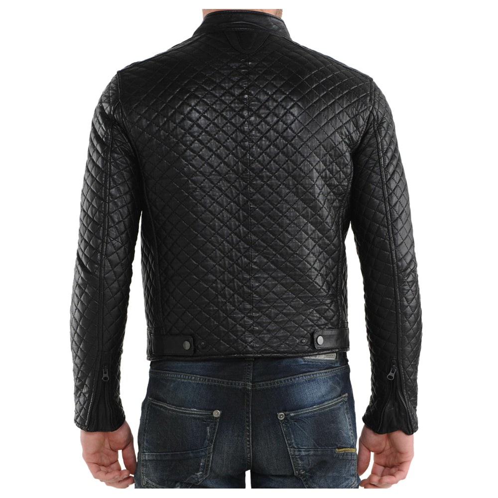 Men Motorcycle Stylish Bomber Jacket