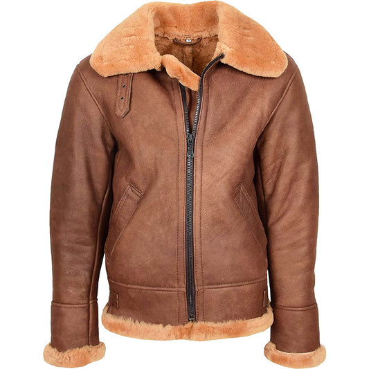 Men's B3 Shearling Sheepskin Flying Jacket Men's B3 Shearling Sheepskin Flying Jacket