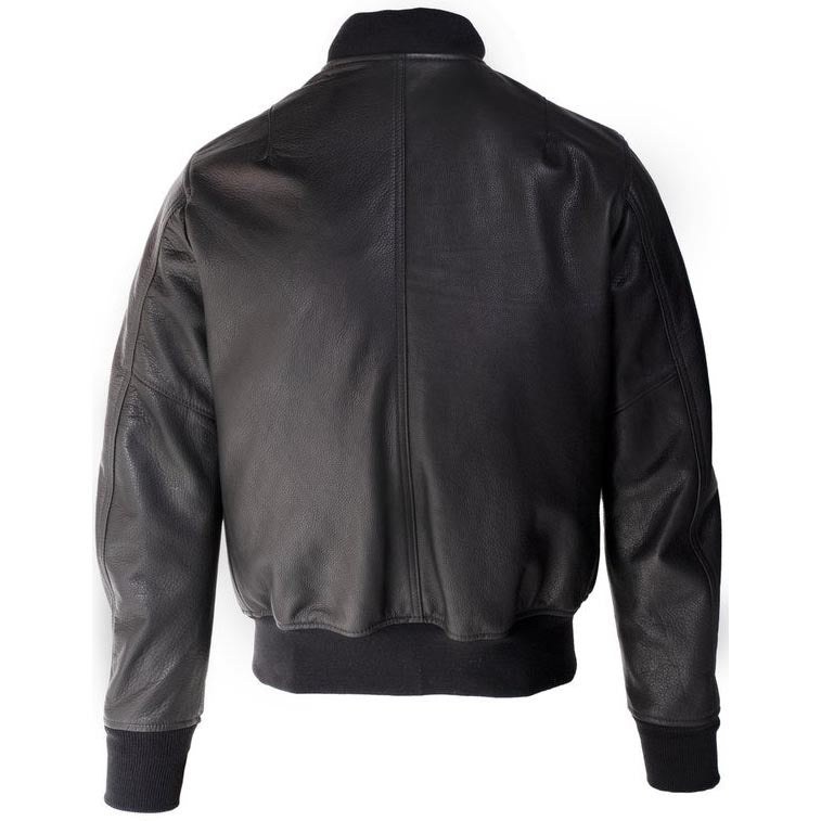 black ma-1 bomber jacket