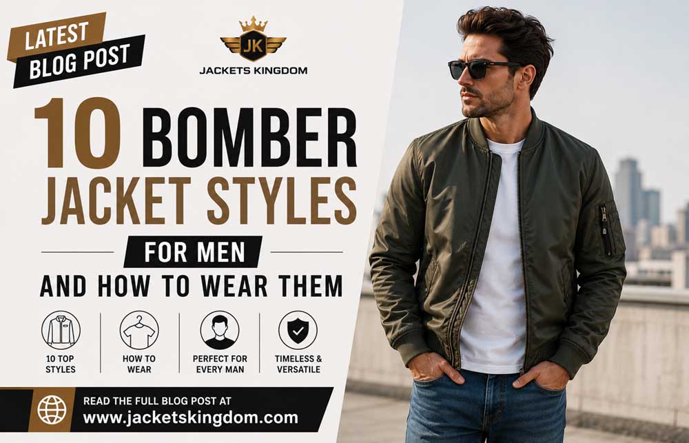 10 Bomber Jacket Styles for Men and How to Wear Them