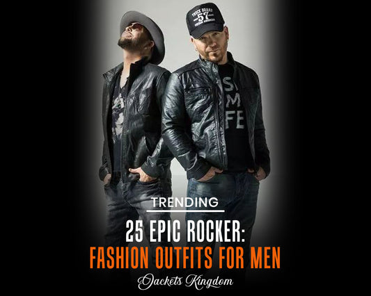 25 Epic Rocker Fashion Outfits for Men