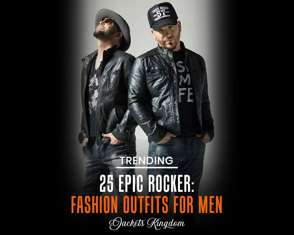 25 Epic Rocker Fashion Outfits for Men