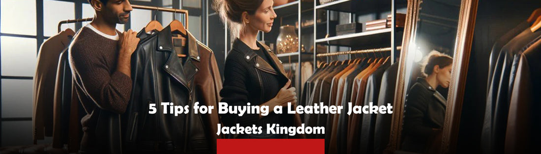 5 Tips for Buying a Leather Jacket: A Buyer’s Guide