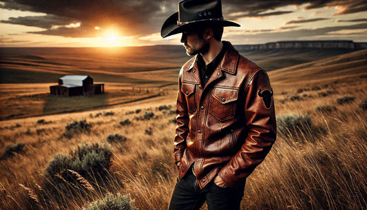 Buffalo Leather Cowboy