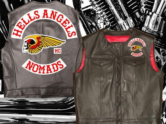 Hells Angels Leather Jacket - Symbol of Brotherhood