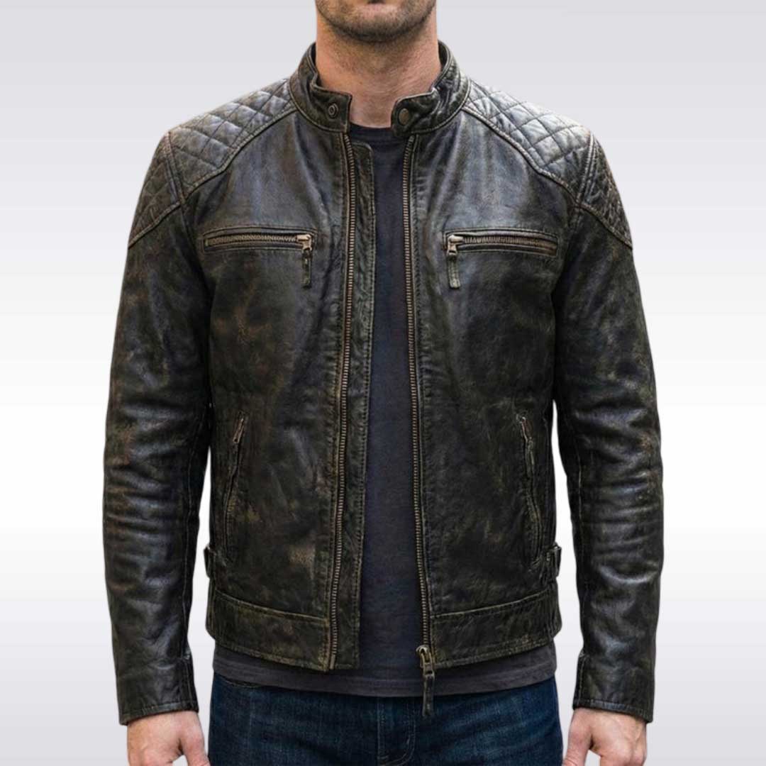 Best Distressed Leather Jackets