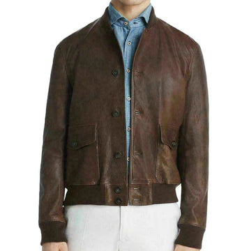 The Top Brands for Mens Leather Bomber Jackets