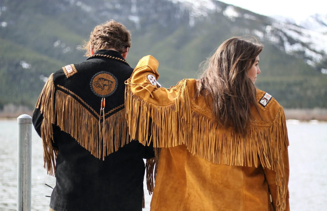 Fringed & Beaded Leather Jackets