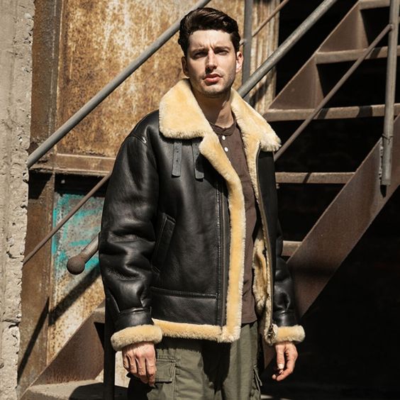 Why Choose a Shearling Aviator Coat from Jackets Kingdom?