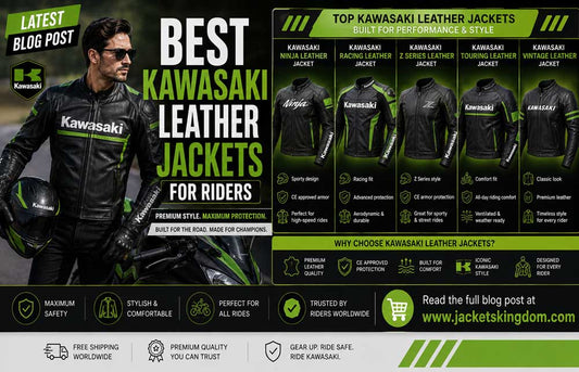 Best Kawasaki Leather Jackets for Riders