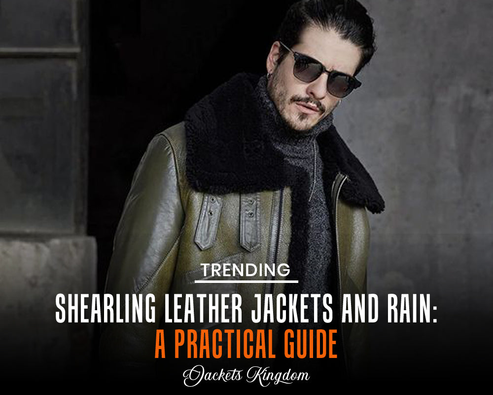 Can I Wear Shearling Leather Jacket in Rain?
