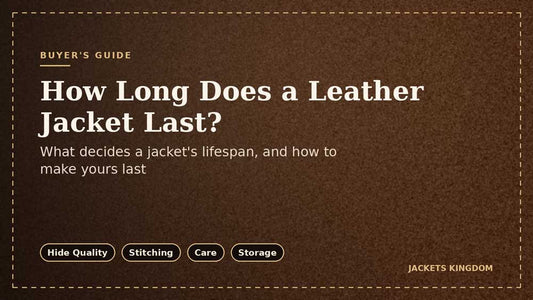How Long Does a Leather Jacket Last? What Really Decides Its Lifespan