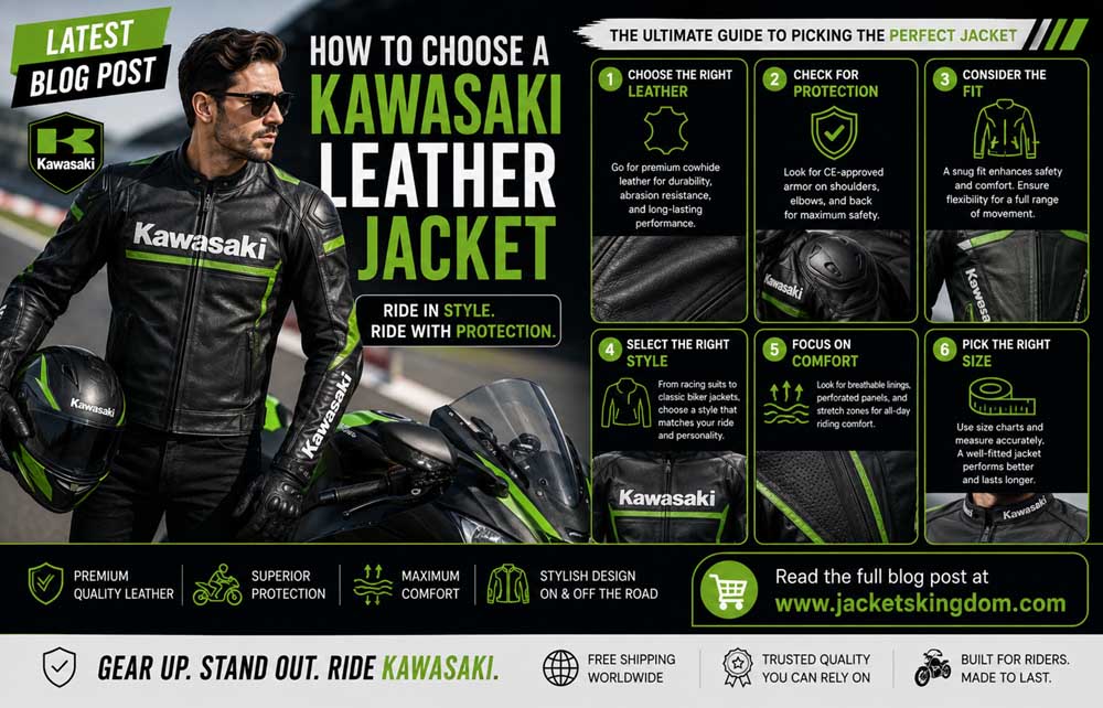 How to Choose a Kawasaki Leather Jacket