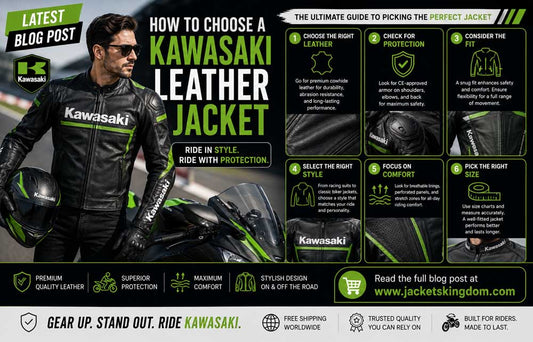 How to Choose a Kawasaki Leather Jacket