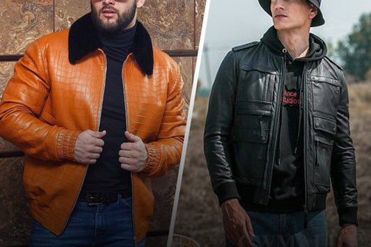 How to Customize Your Mens Leather Bomber Jacket