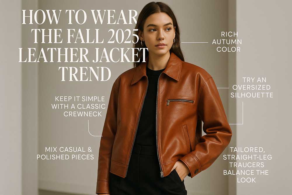 How to Wear the Fall 2025 Leather Jacket Trend