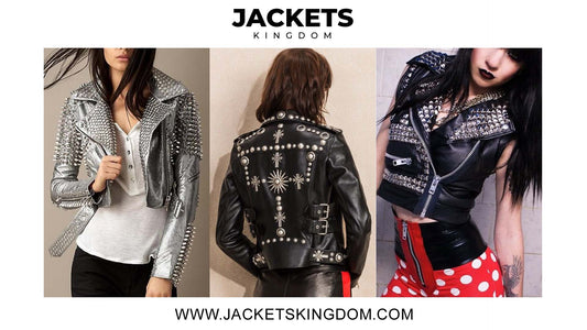 How Top Brands like Jackets Kingdom Design Their Studded Leather Jackets