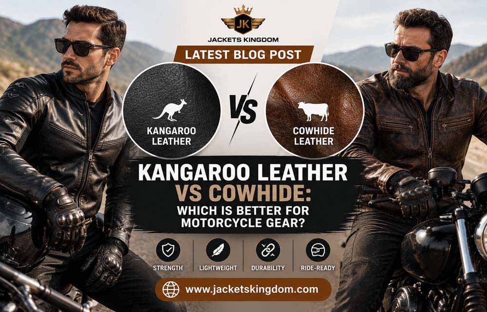 Kangaroo Leather vs Cowhide: Which Is Better for Motorcycle Gear?