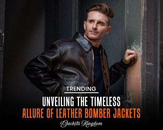 Leather Bomber Jacket: Timeless Style and Iconic Allure