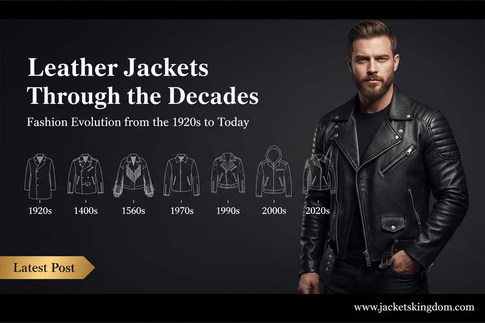 Leather Jackets Through the Decades: Fashion Evolution from the 1920s to Today