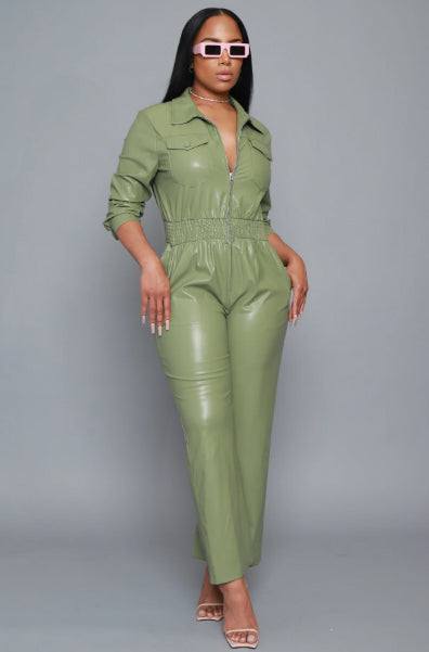 Leather Jumpsuits for Women A Timeless Fashion Statement