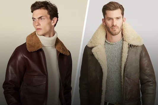 Mens Leather Bomber Jacket vs. Aviator Jacket: What's the Difference?