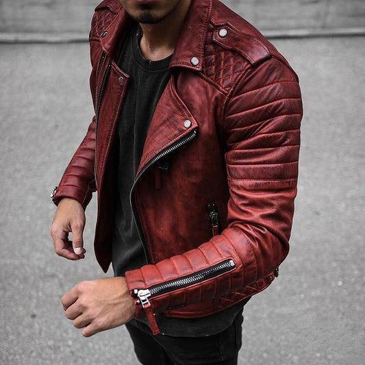 Vintage & Retro Red Leather Jacket