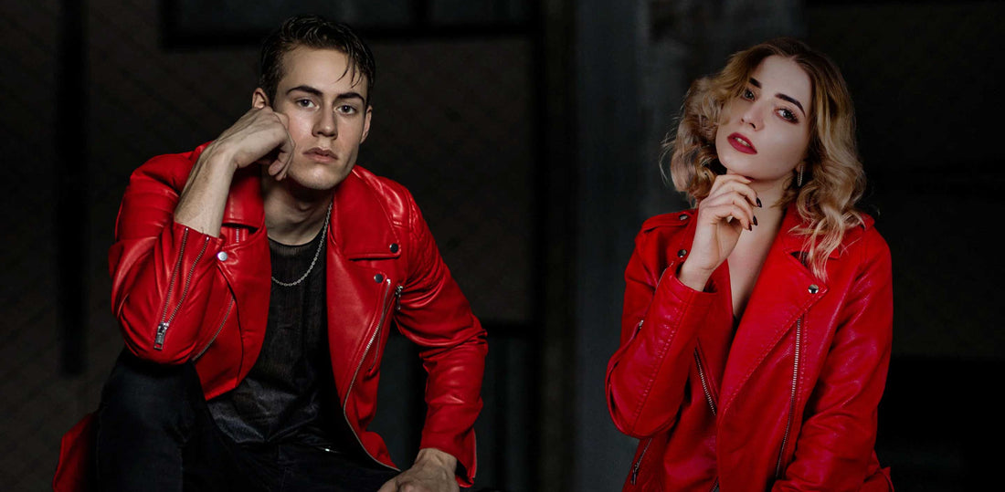 Red Leather Jacket 