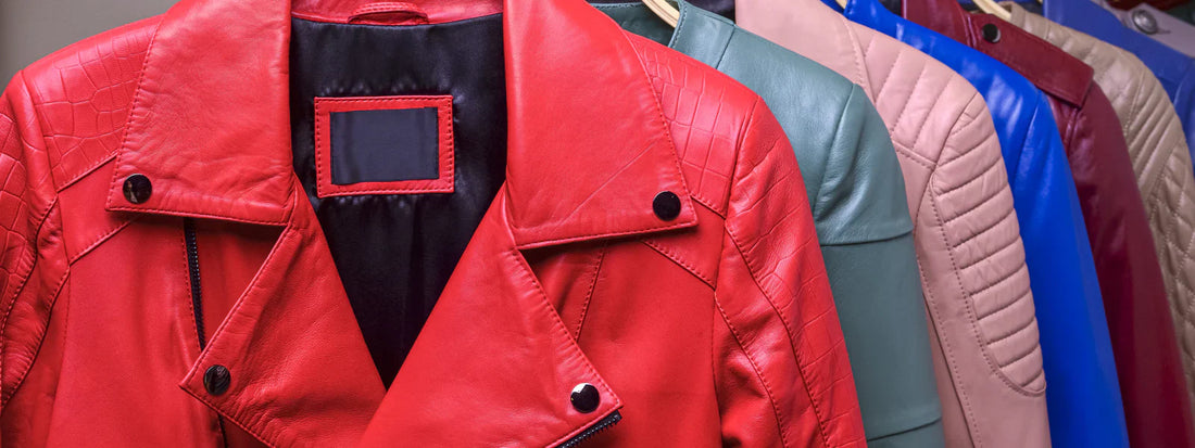 Types of Red Leather Jackets: Exploring Styles Like Biker, Bomber, Moto & Distressed Jackets