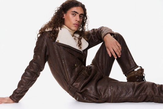 Vegan Leather Jumpsuits