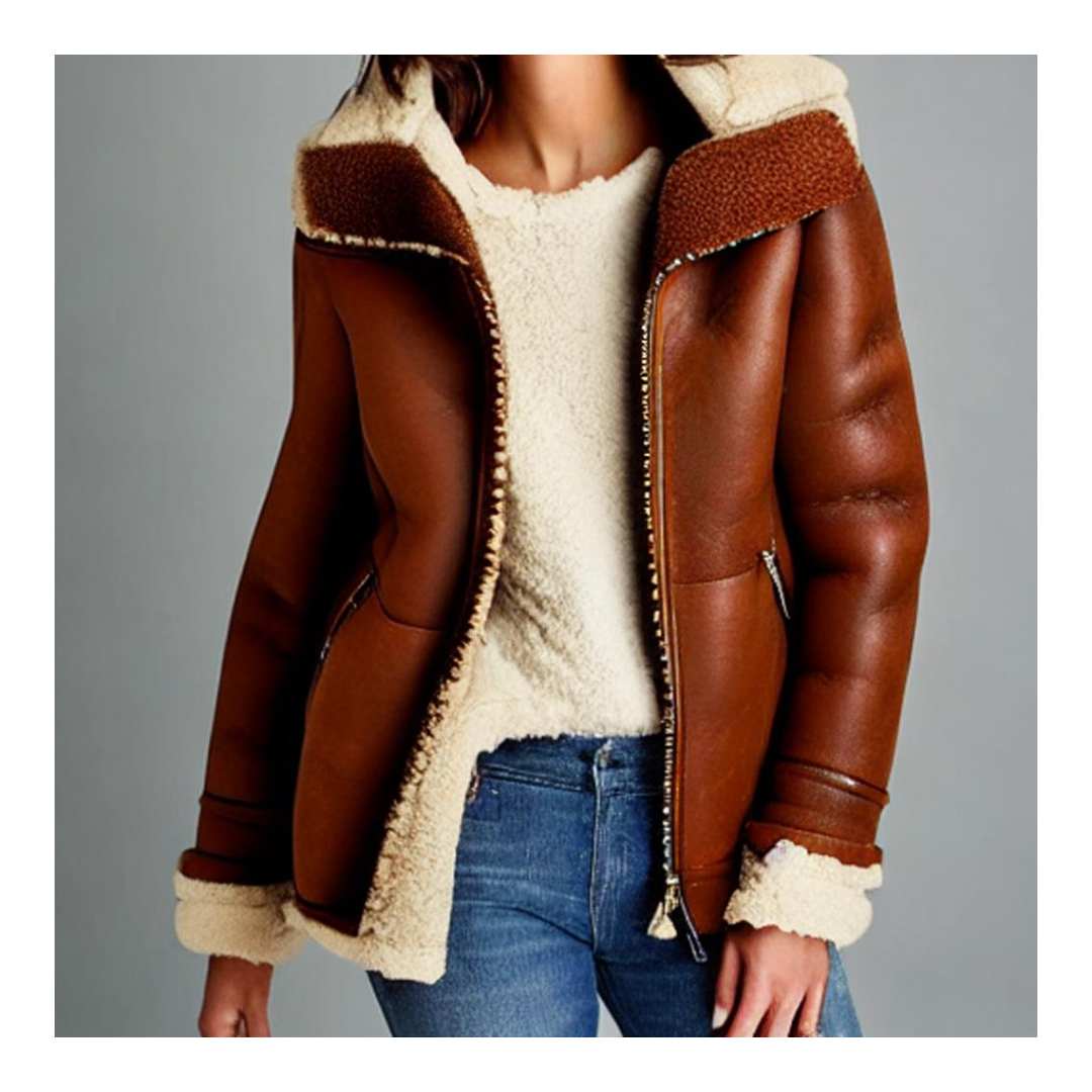 Shearling Jacket for Women: Cozy Comfort and Chic Style