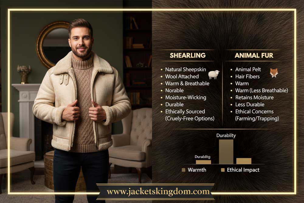 Shearling vs. Fur: Which Is Right for You?