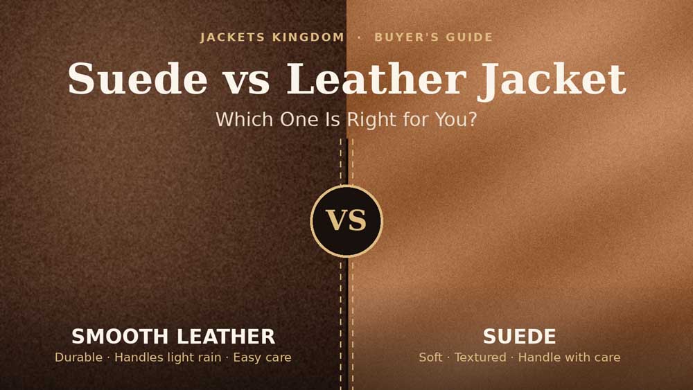 Suede vs Leather Jacket: Which One Should You Buy?