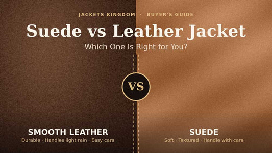 Suede vs Leather Jacket: Which One Should You Buy?