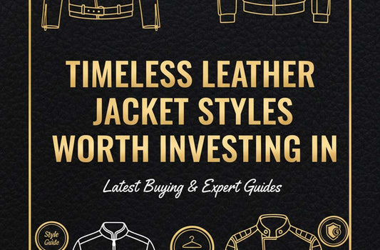 Timeless Leather Jacket Styles Worth Investing In