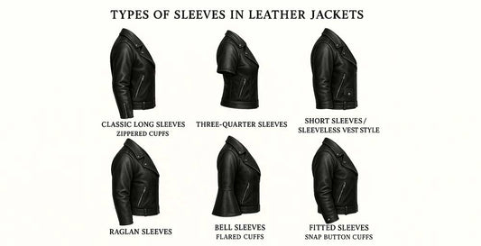 Types of Sleeves in a Leather Jacket