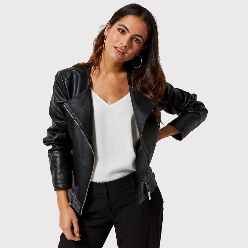 Best Petite Leather Jackets and How They Should Fit