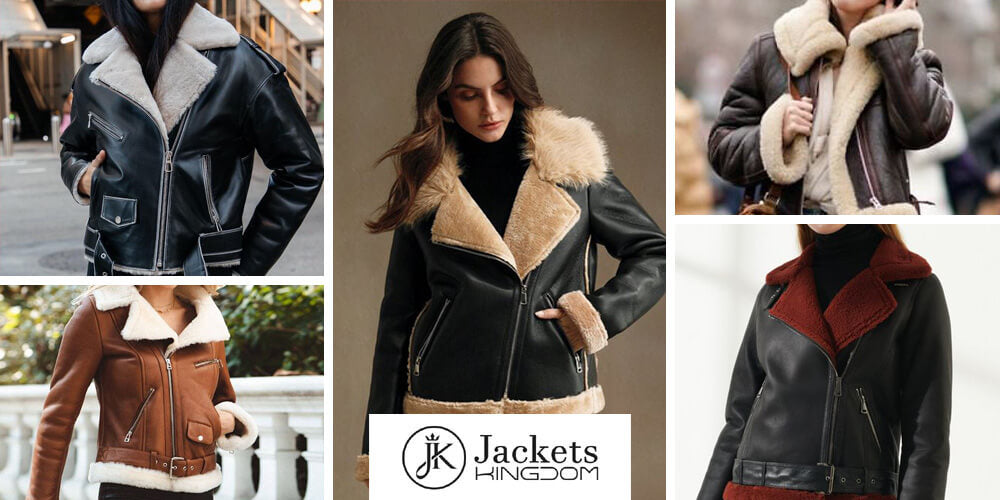 Women's Shearling Jackets: The Ultimate Winter Staple